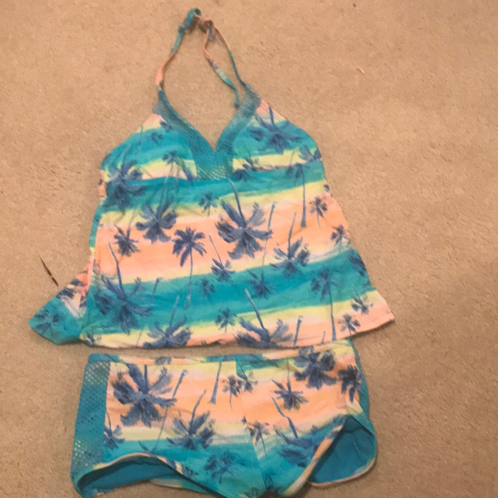 Two piece girl’s bathing suit